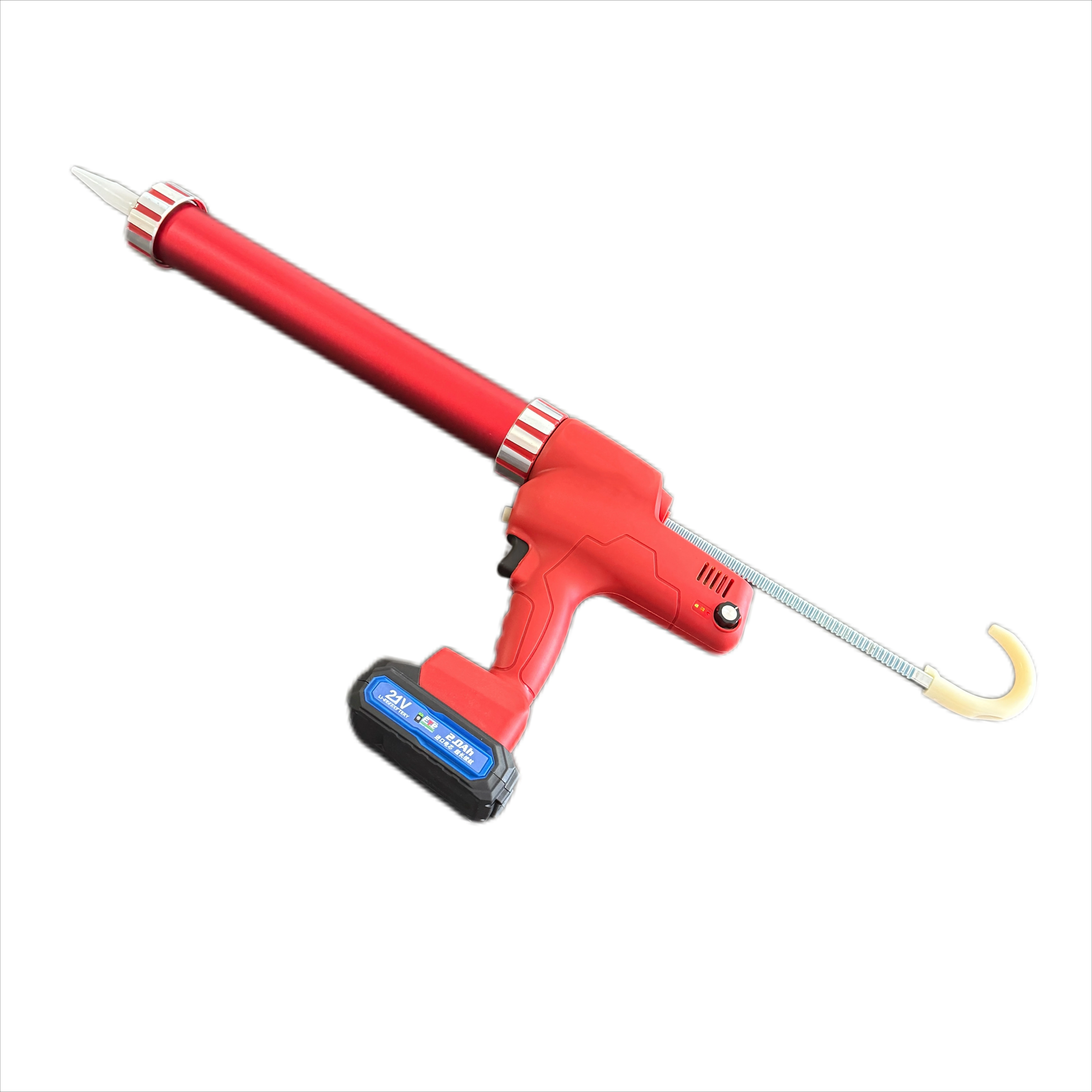 Professionelle elektrische Kartuschenpistole mit 20-V-Motor, hohe Leistung, kabelloses Design, 50 % schnellere Abgabegeschwindigkeit, ergonomischer Griff