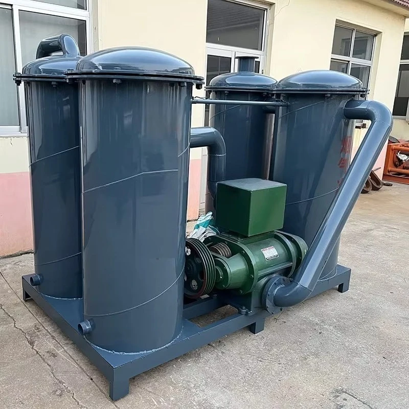 Complete Plastic Granulator Flue Gas Treatment Line Integrated Smoke Oil Mist Deodorization Purification Equipment