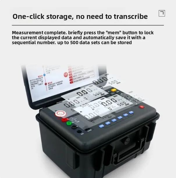 ST3128 High Voltage Insulation Megaohmmeter Ultra High Voltage Digital Display Insulation Resistance Detector