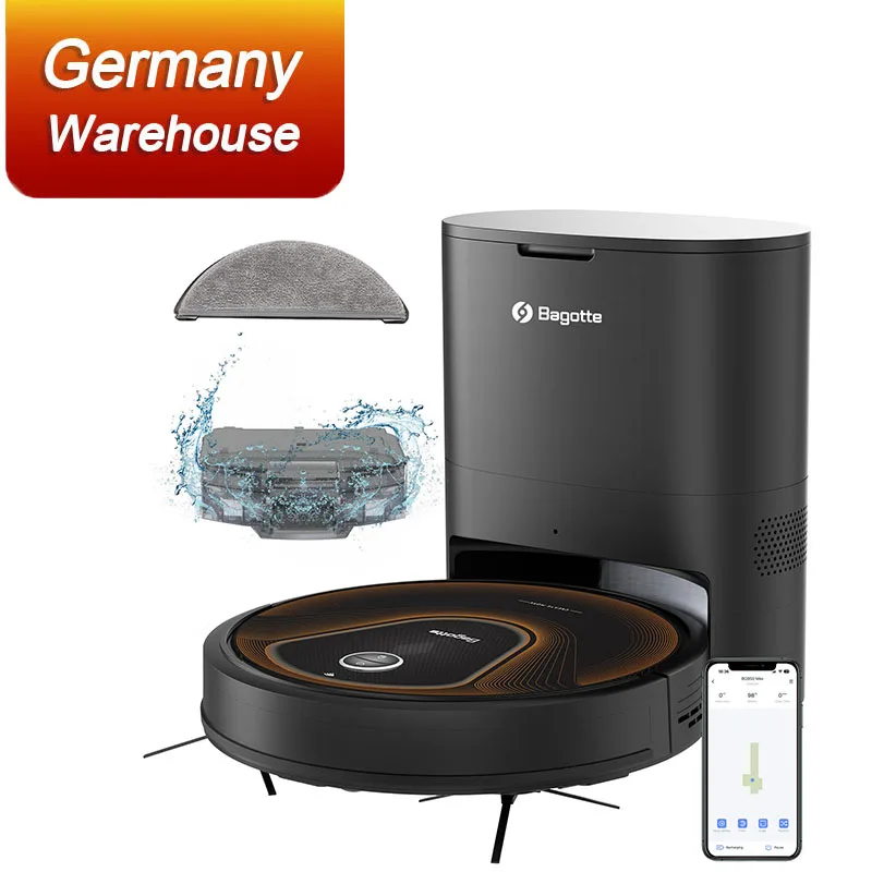 

Multifunctional Aspirateur Mopping Smart Wet Dry Vacuum Cleaner and Mop With Self-Emptying Dustbin Robot Vacuum Cleaner for Home