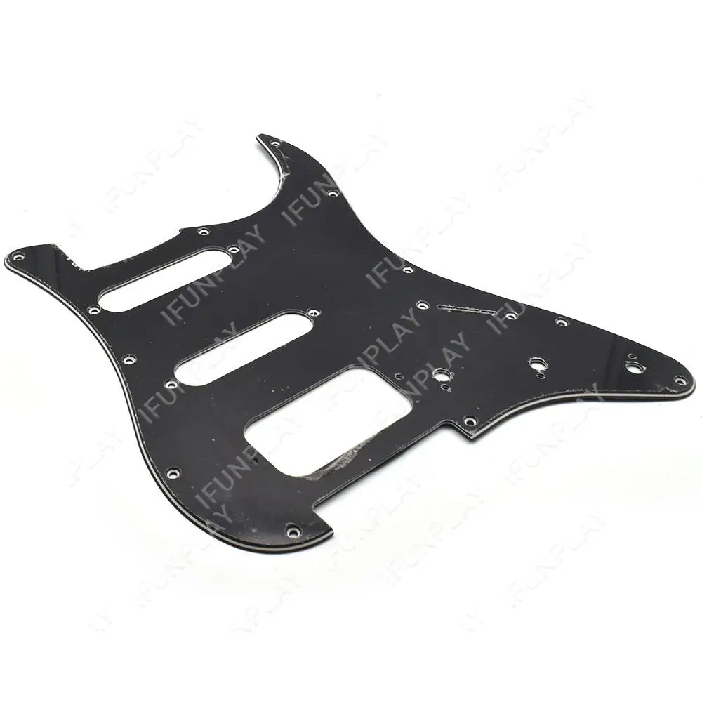 11 فتحة ST الغيتار الكهربائي Pickguard SSH الغيتار خدش لوحة مع مسامير Pickguard لملحقات الغيتار الكهربائي ST