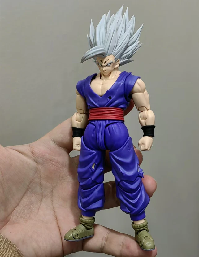 Accesorios para cabeza de bola de dragón, bestia definitiva Gohan SSJ1 SSJ2 S.H.FIGUARTS, accesorios para cabezas SHF, figura de acción, muñeca personalizada