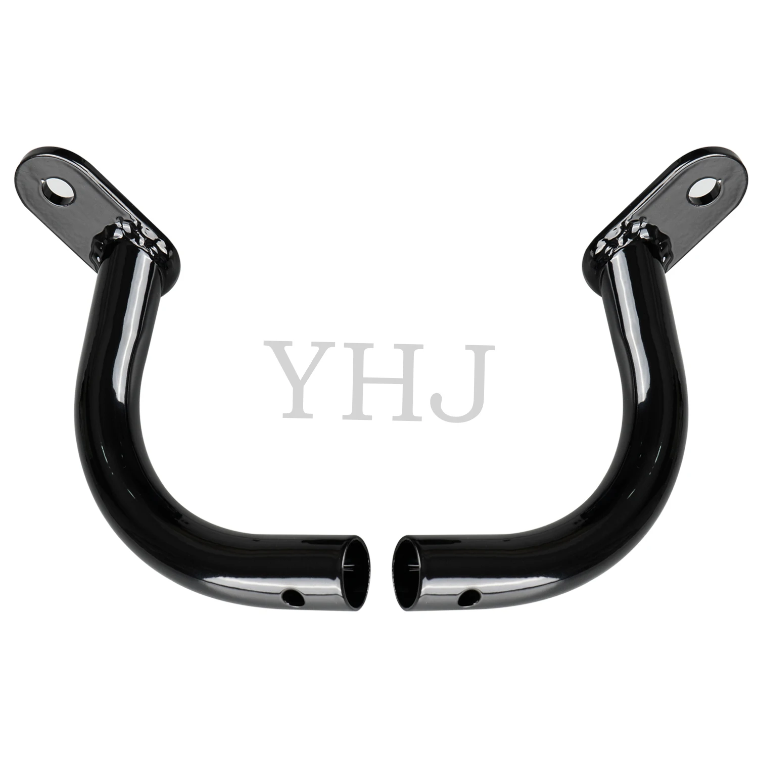 

For Harley Motorcycle Touring Electra Glide Ultra Classic FLHT 1997-2008 Black/Chrome Saddlebag Guard Eliminator Support Bracket