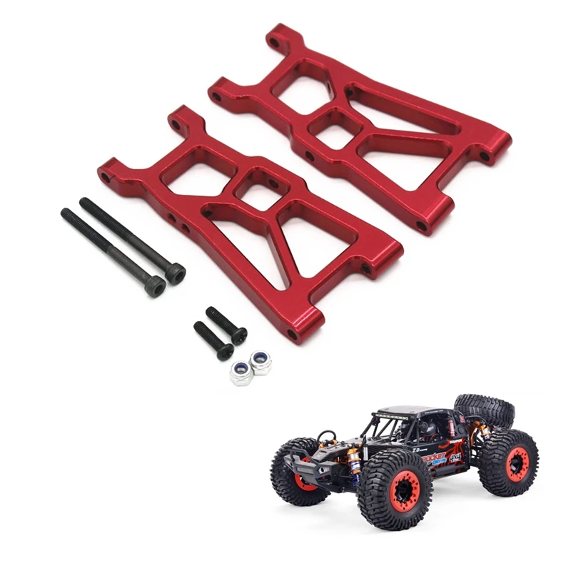 Bras inférieurs en métal bras de suspension arrière pour ZD Racing DBX-10 DBX10 1/10 RC voiture mises à niveau pièces accessoires