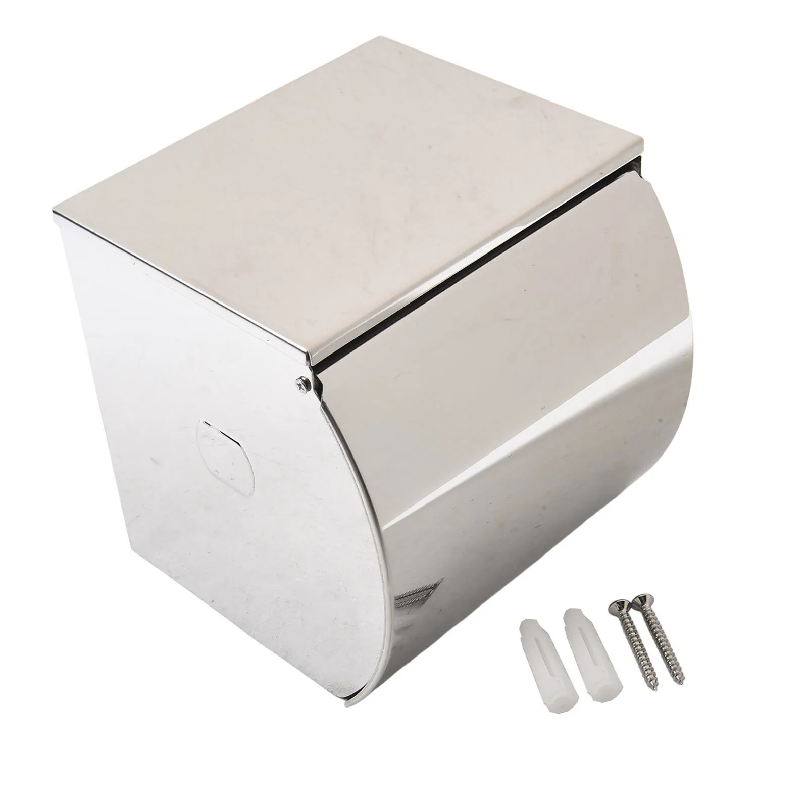 Stylish Stainless Steel Toilet Paper Holder Multi-Purpose Design