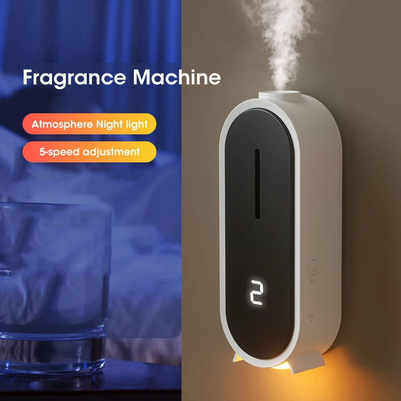 Portable Household Ultrasonic Aromatherapy Diffuser 50ml Essential Oil Fragrance Air Purifier for Car and Home