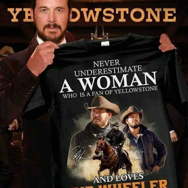 

Never Underestimate A Women Who Is Fan And Loves Rip Wheeler T shirt