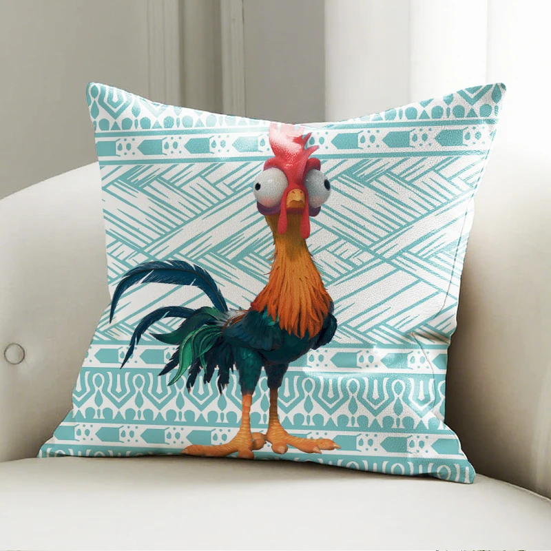 

Disney Moana Rooster Pillow Cushion Funny Pattern Soft Sofa Decor Throw Pillow Home Decor Gift