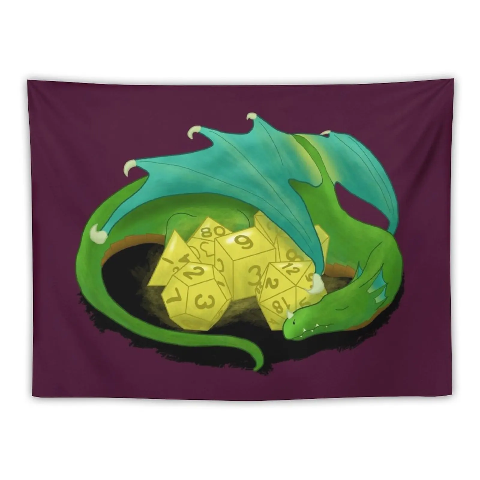 New Dragon of the Dungeon Tapestry Decoration Home Decorations For Room Bedroom Deco Home Decorations Aesthetic