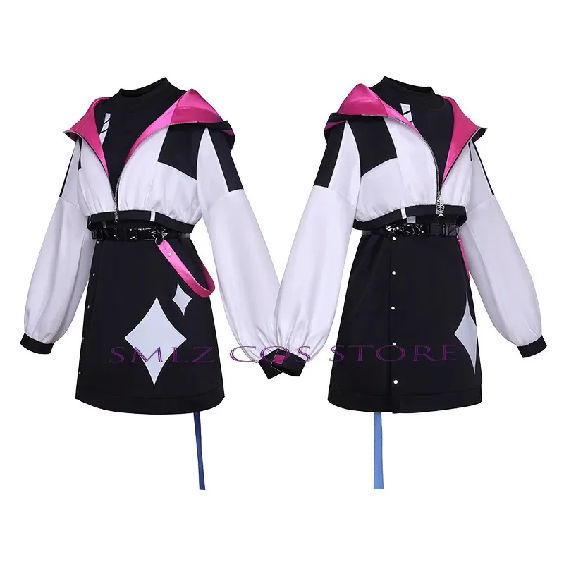 Punk Night Otori Emu Cosplay Anime PJSK 4 New Otori Emu Costumes Sexy Uniform Coat Suit Wig Halloween Party Outfits for Women