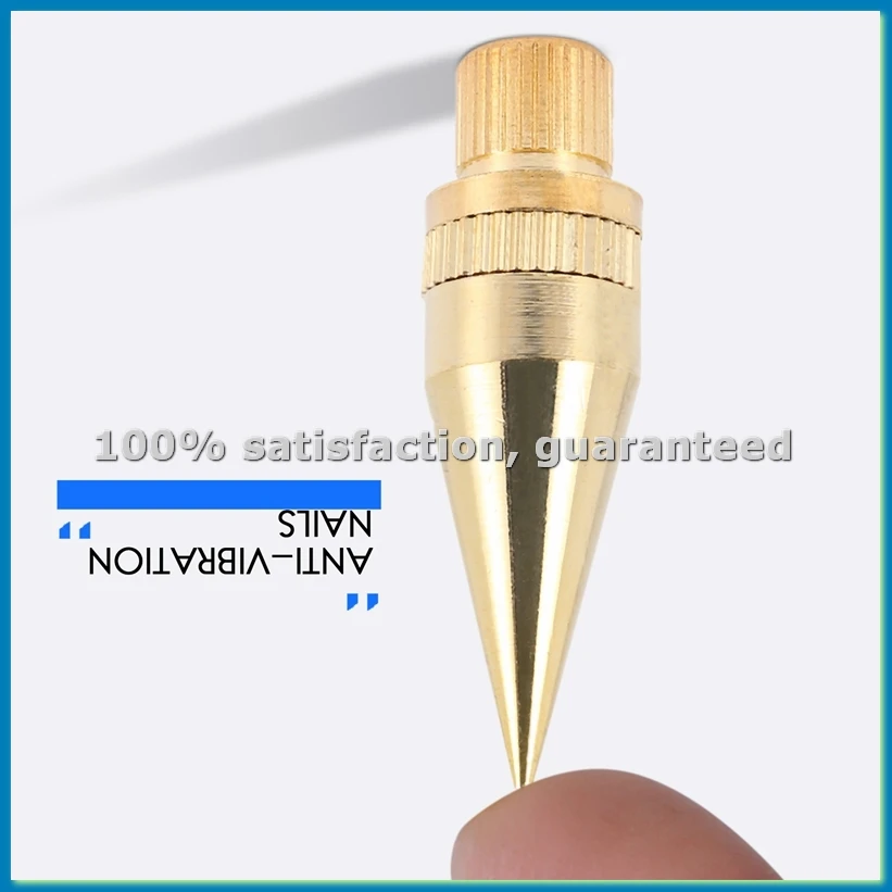 

8 пар медных изолирующих шипов для динамиков 6 x 36 мм + подставки-подушки для изоляции динамиков - ANKL