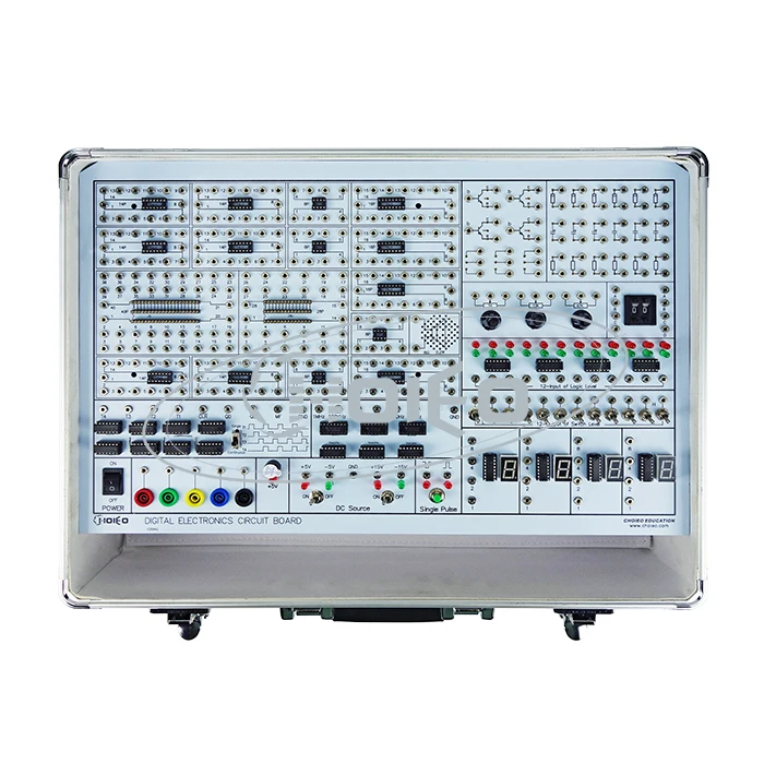 CEZ-301 Portable Digital Electronics Circuit Box for Laboratory and University Trainer Education Vocational Equipment