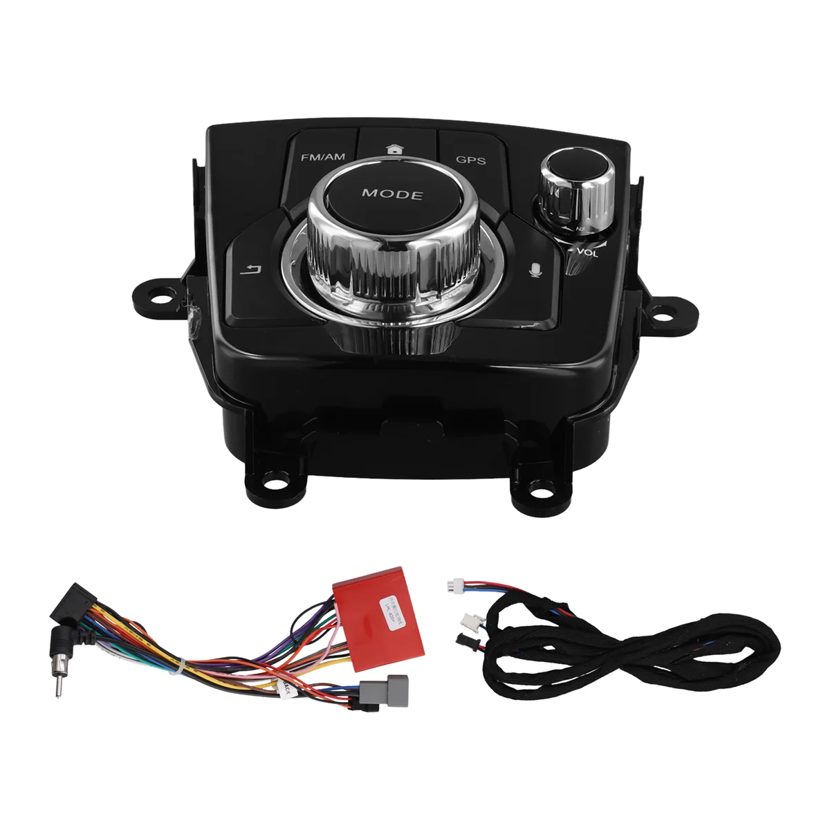 

look-Car Fascia Radio Switch for 3 Axela 2014-2019 Dash Kit Install Facia Console Bezel