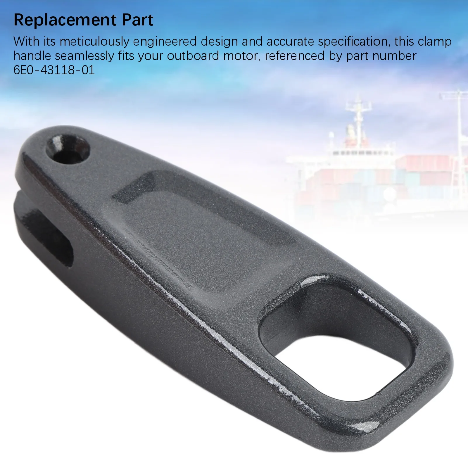 Boat Motor Clamping Handle Outboard Engine Clamp Handle High Reliability Accurate Design 6E0-43118-01 for 9.9 15 30 40 60HP