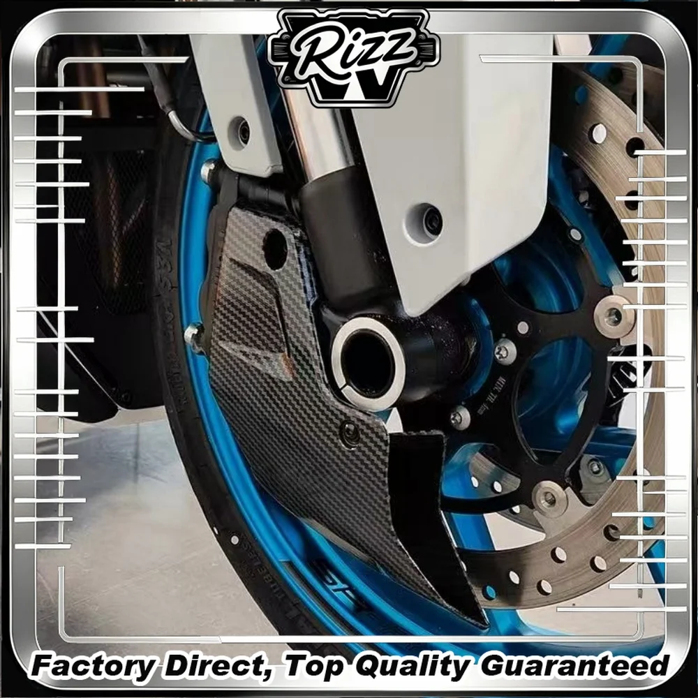 FOR 675SR-R Front Brake Caliper Guard Assembly Lightweight Design Curved Wrapping Edge to Prevent Scratches on Wheel Rim Paint