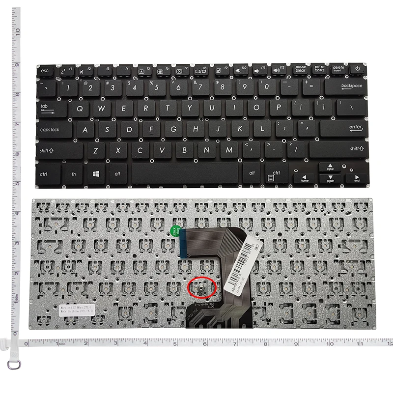 

US/RU/SP English NEW Laptop Keyboard For ASUS E406 E406S E406M L406 E406MA E406S A3160