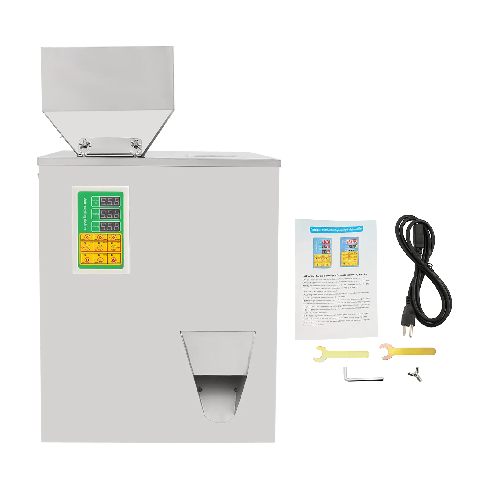 Powder Filling Machine Stainless Steel 0.02-1.1lbs Multifunction Filling Machine Used in Pharmaceutical, Food Industries