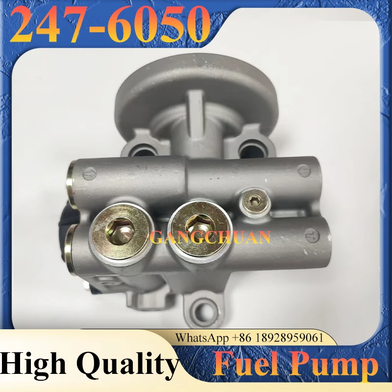 

Fuel Priming Pump 247-6050 Assembly Excavator Spare Parts C7 C9 Fuel Priming Pump 2476050