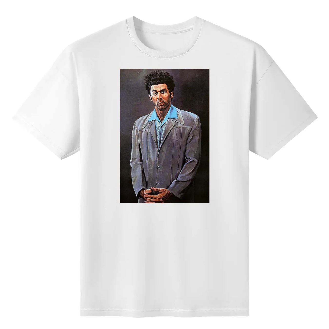 Seinfeld TV Show ( Kramer ) Men's Graphic White T-Shirt