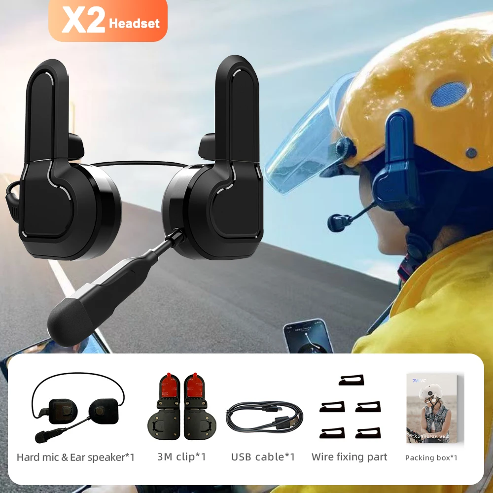 Half Helmet Bluetooth Headset Bt5.3 Ip6X Helmet Headset with Rgb Ambient Light for Bikecycle Motorcycle Cycling Equipment