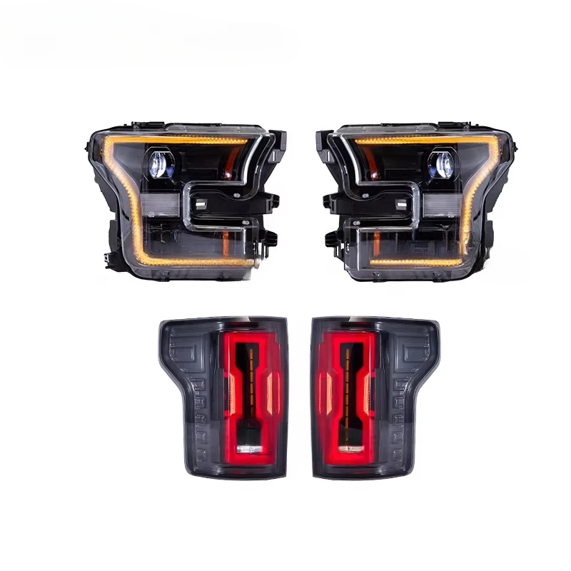 For-d Ranger T6/T7/T8 تحويل إلى طقم هيكل رابتور F150 القديم إلى شاحنة 4x4 جديدة على الطرق الوعرة