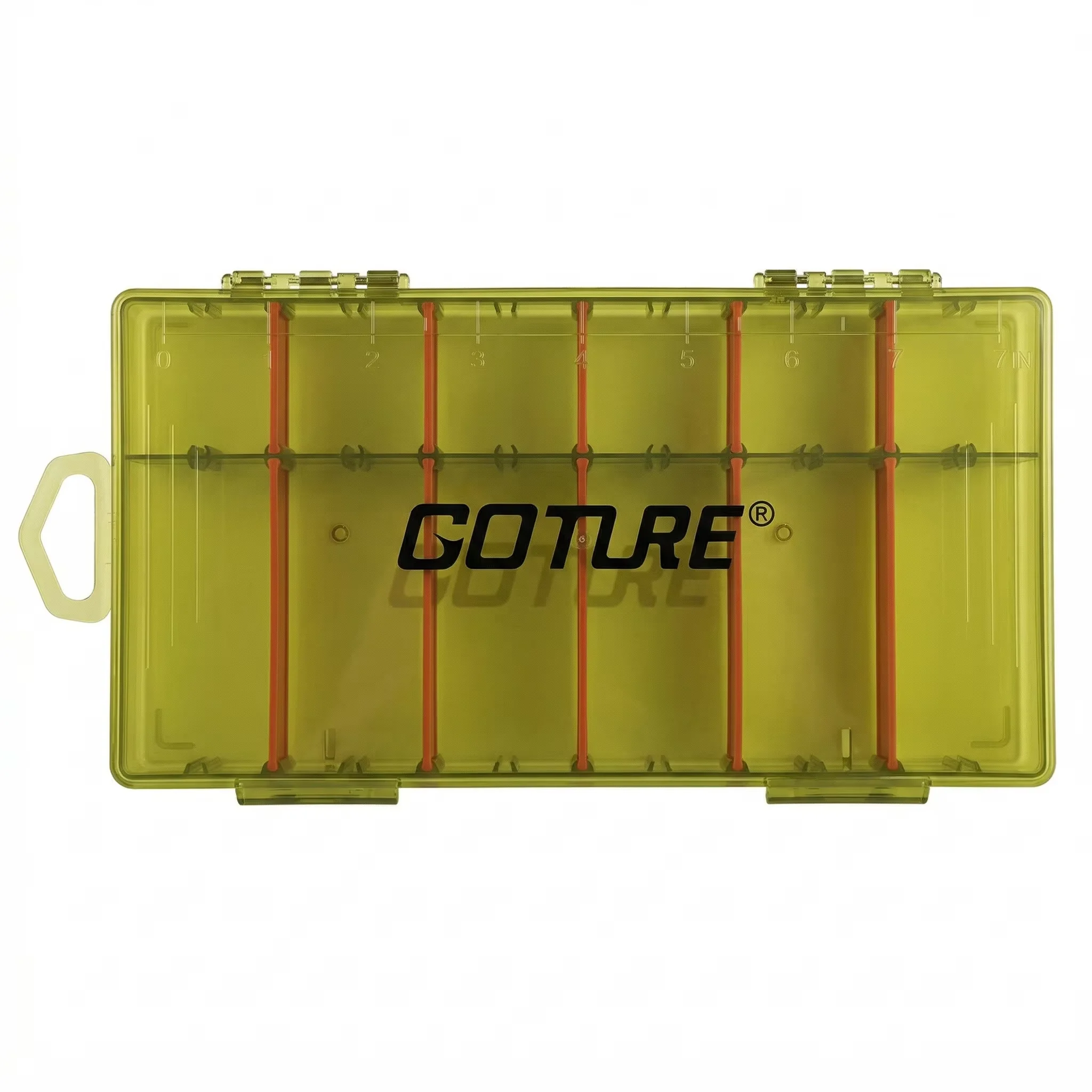 Goture caja de aparejos impermeable con divisores transparentes - imagen 5