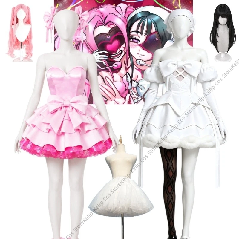 Alien Stage Zombie Sua Mizi Cosplay Costume ZOMST Sua Cosplay Blood Demon Dress Pop Star Outfit Women Dark Idol Singer Uniform
