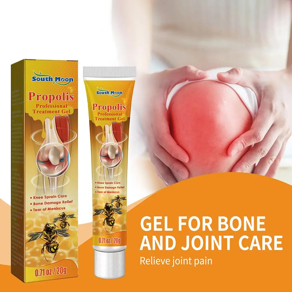 Relieve Knee Pain Treatment Gel Joint Pain Body Cream Propolis Professional Treatment Gel Active Body Healthy Gift