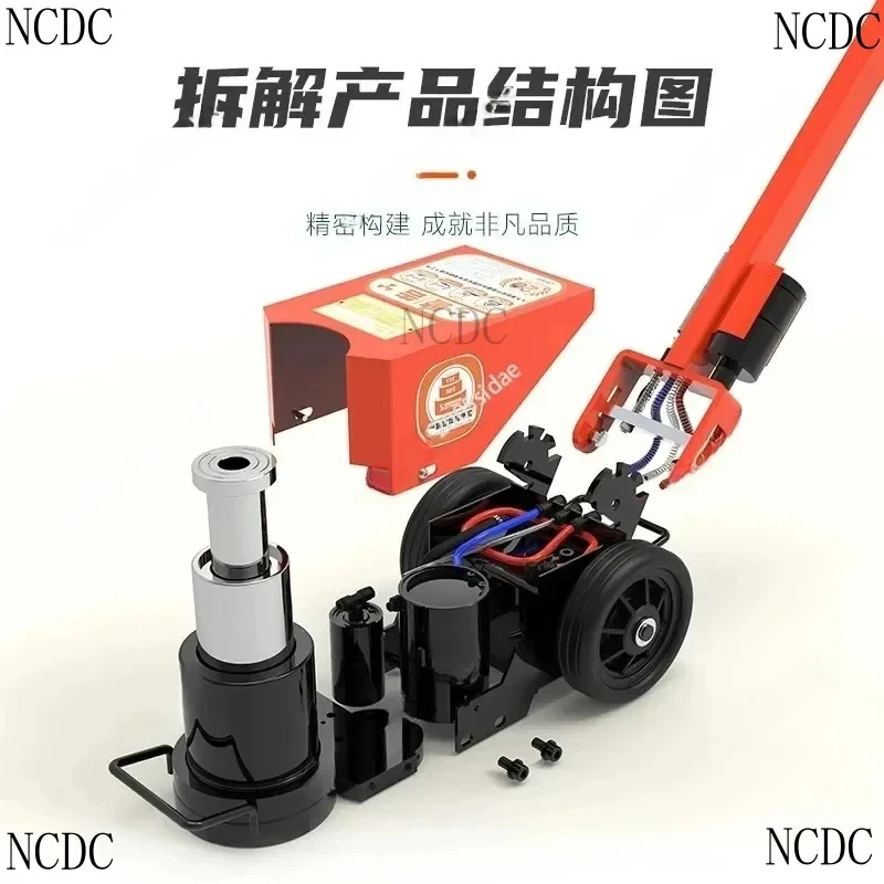 30T Pneumatic Jack New V Big Car Hydraulic Thousand Gold Top Double Section Auto Repair Lift