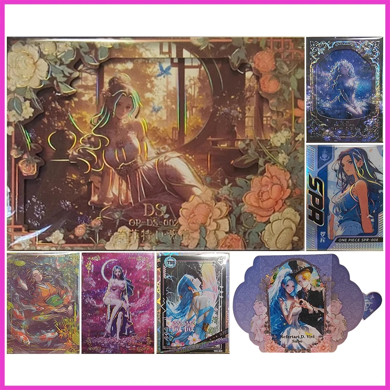 Аниме ONE PIECE Rare DS SPR SLP AS TSS Коллекционная карта Vivi Sabo Perona Hancock Yamato Shirahoshi Игрушки для мальчиков Подарок на день рождения