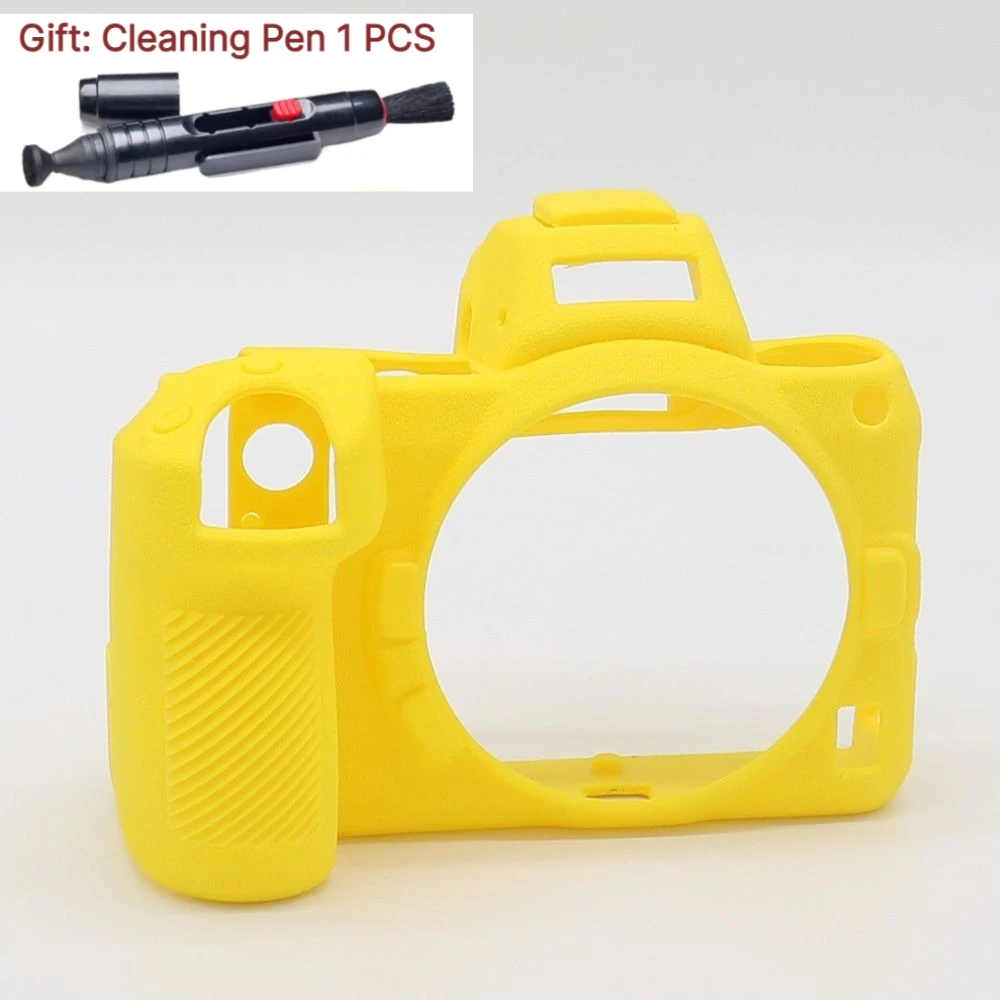 For Nikon Z6II/Z7ii/Z5 Micro Single Camera Silicone Protective Cover Camera Case Camera Bag +1 PCS Free Cleaning Pen