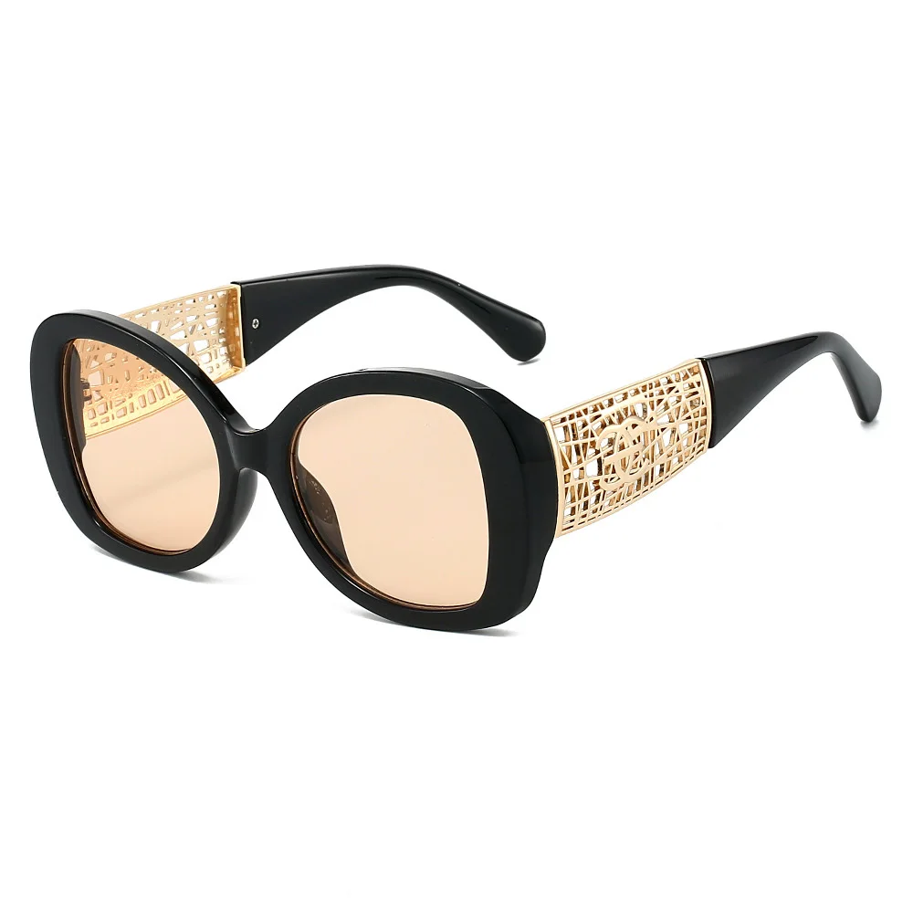 

Luxury Designer Vintage Sunglasses Oversized Anti-Reflective Gradient UV400 Fashion Driving Shades for Men And Women