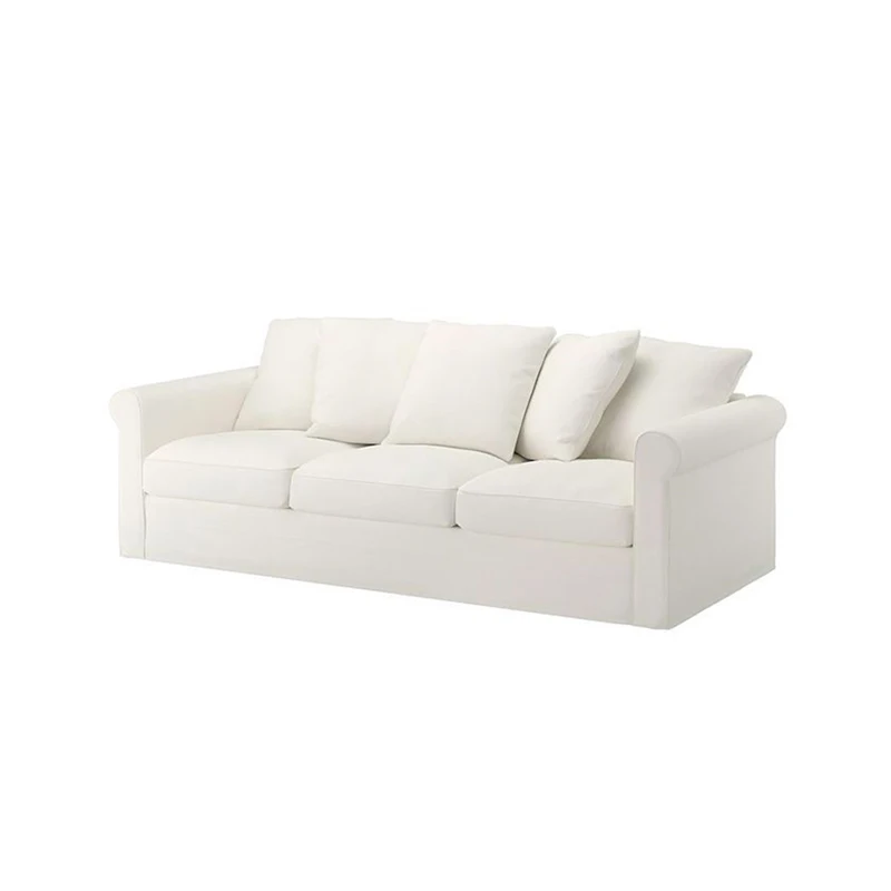 أرائك غرفة المعيشة باللون الأبيض الكريمي، أرائك غرفة المعيشة ذات التصميم الفردي، أرائك Loveseat الحديثة Divano، أثاث ما بعد الحداثة