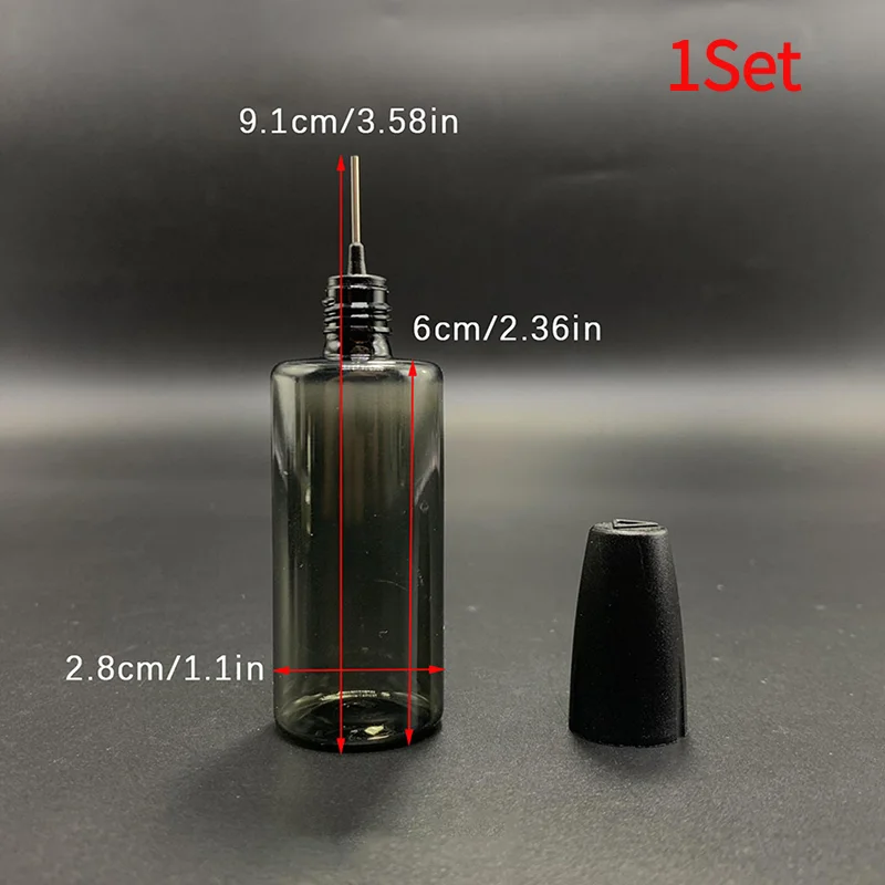 1Set 30ML PET Clear Vial With - Accessories For Vaping ulasan dan harga