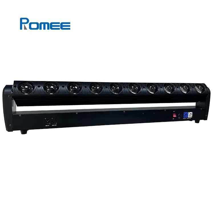 Fullcolor 10*40W RGBW 4in1 LED Wall Washer Beam Moving Light Bar With Chasing Effect For DJ Concert Event Show Stage Lighting