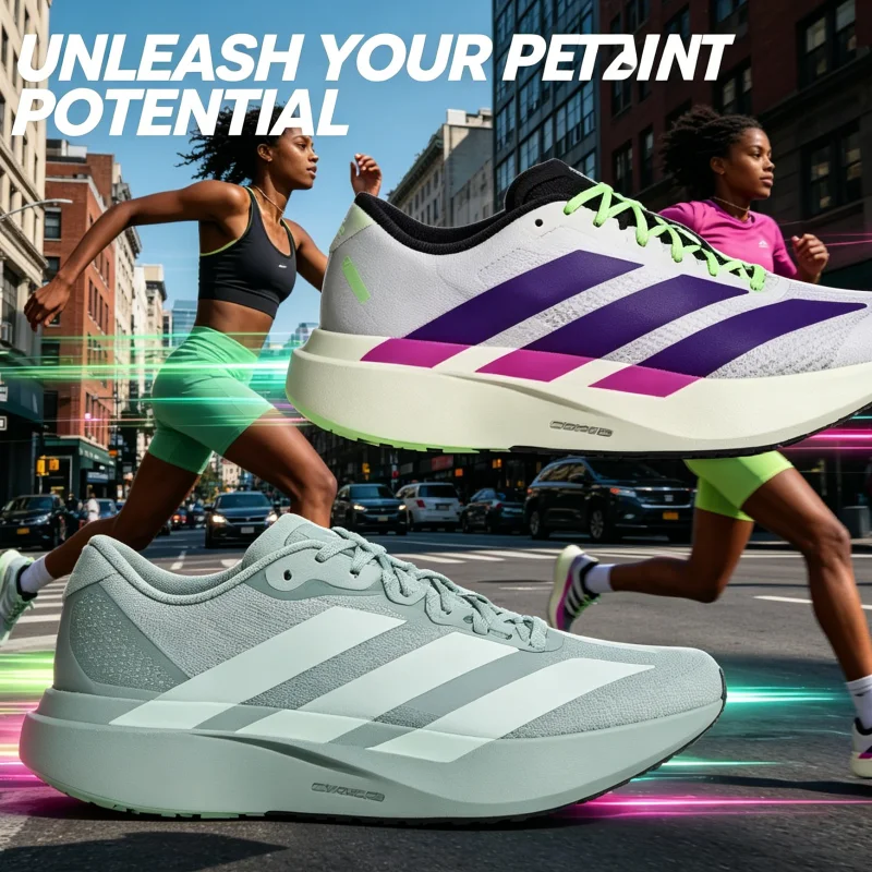 Adidas Mens Sport Running Shoes JS4495/JQ4444 Lightstrike Pro Anti Twist Rubber Outsole Racing Sneakers