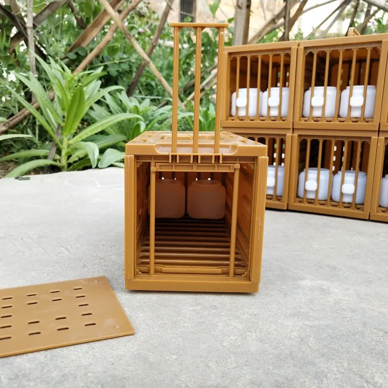 Plastic Birdcage Portable Takeout Transport Parrot Budgie Bird Cage Bird House Pet Shop Display Storage Birds Cage Bird Supplies