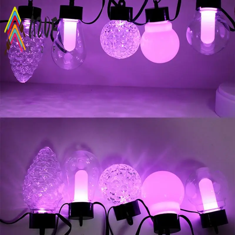 

A20F-Light String для внутреннего освещения спальни, 7 метров, 20 ламп + удлиненный светодиод 2 м, подходит для подвешивания световой строки