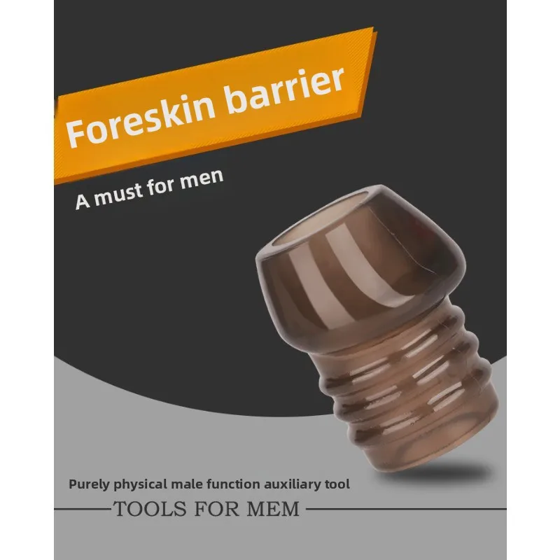 حلقة مقاومة القلفة الشفافة ، حلقة قفل أليجنر ، حلقة تأخير القضيب المضادة للسقوط ، غطاء القضيب ، ألعاب الجنس الكبار