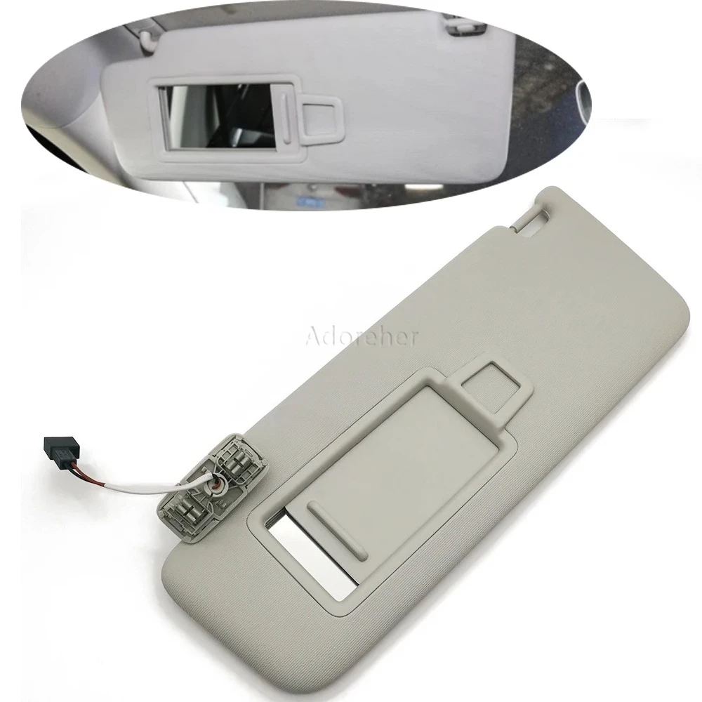 

1PC Car Interior Sun Visor With Mirror Left Side Fit For Passat Golf 7 MK7 for Skoda Superb 2017 2018 2019 Car Accessories