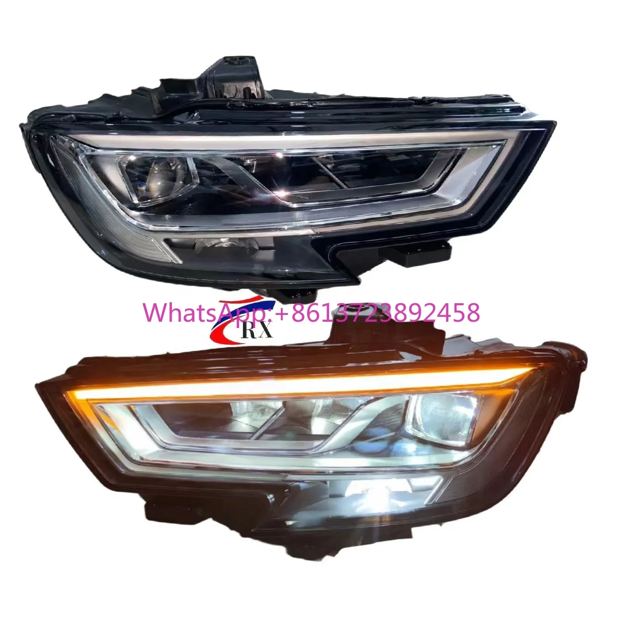 

For the High-quality Automatic Lighting System LED Headlights on the Front Bumper of the 2017-2020 Audi A3 S3 Car