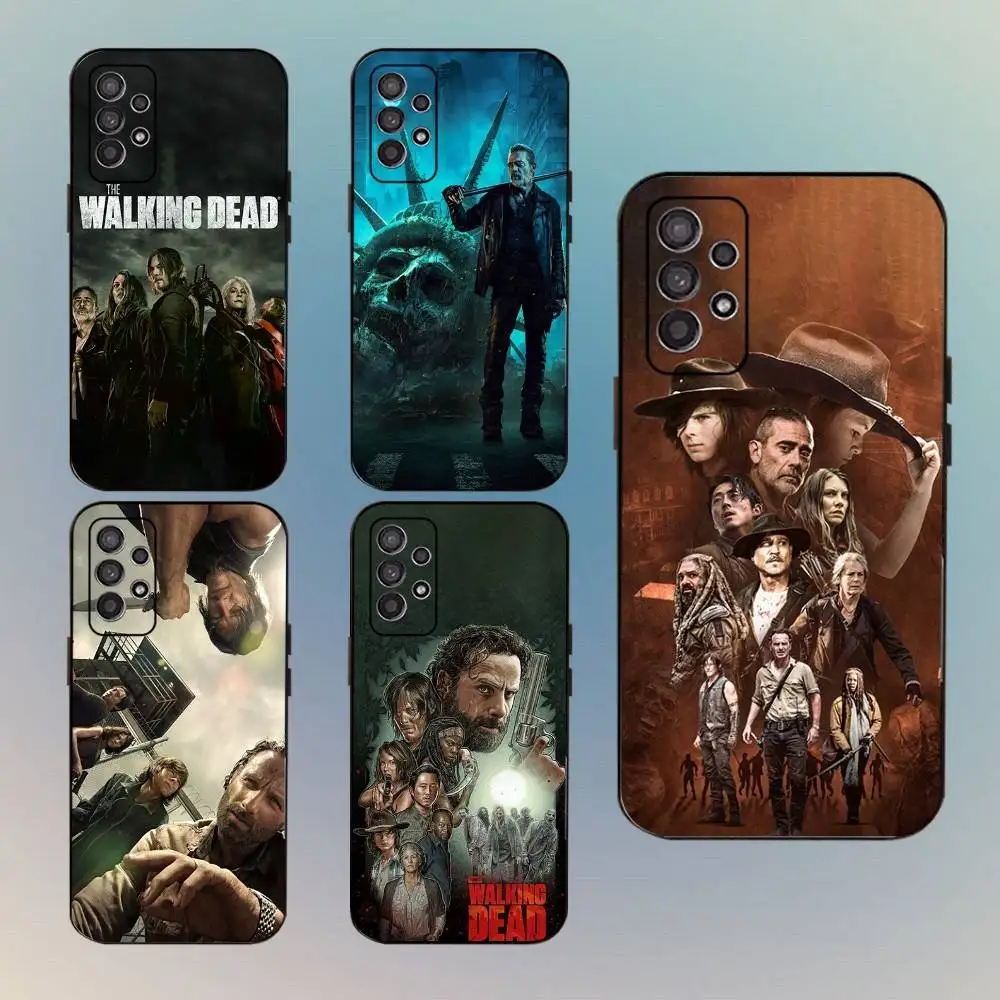 

M-Movie The W-Walking D-Dead Phone Case For Samsung Galaxy A13,A21s,A22,A31,A32,A52,A53,A71,A80,Soft Black Shell