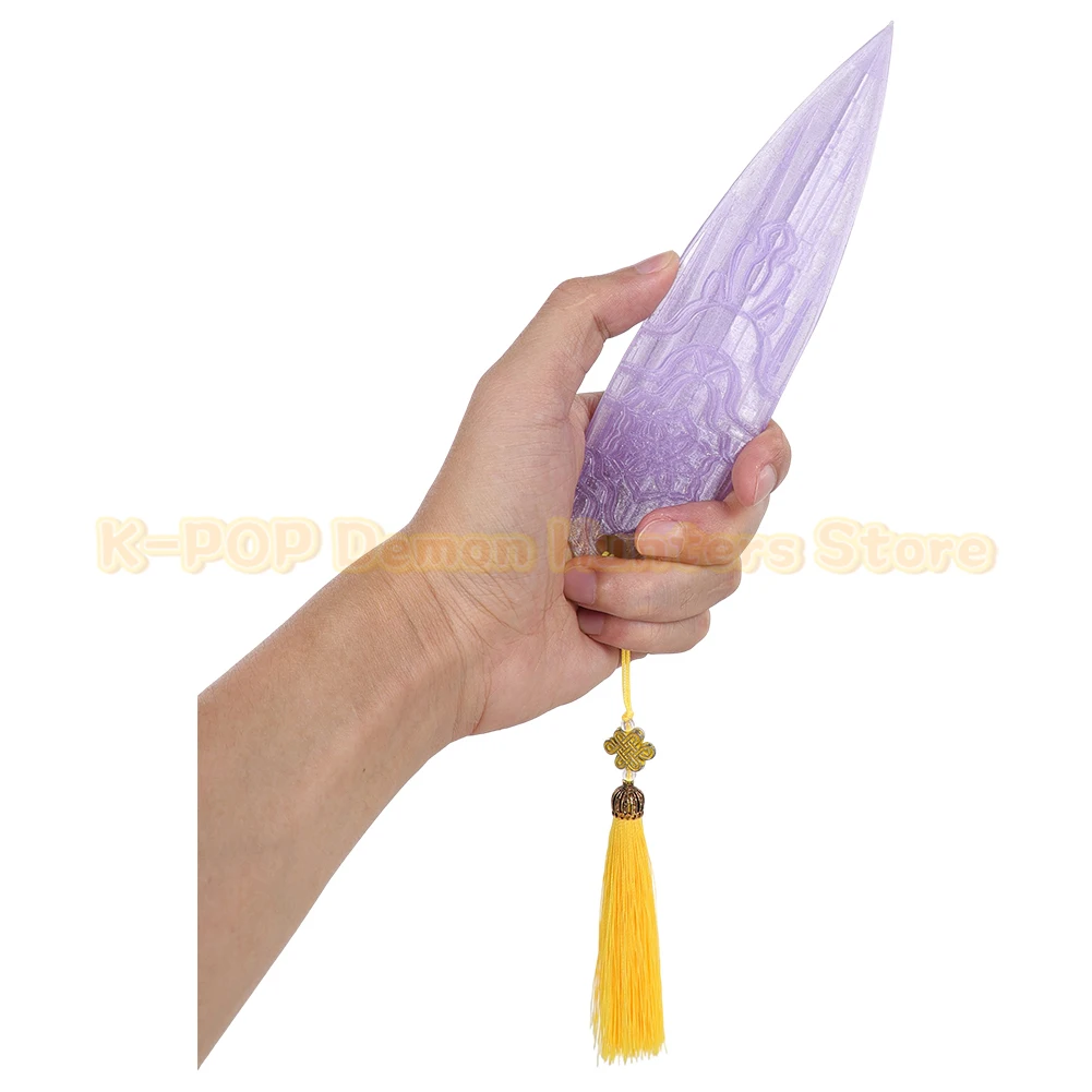 KPOP chasseurs de démons Cosplay Zoey, armes imprimées en 3D, couteau à lancer, épée Boomerang, bâton de joie pour filles, accessoire d'halloween