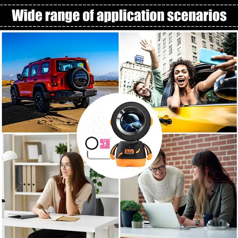 Магнитный держатель сотового телефона для автомобильной подставки для телефона, автомобильное крепление, вращение на 360 градусов, дизайн астронавта, стабильный кронштейн для большинства