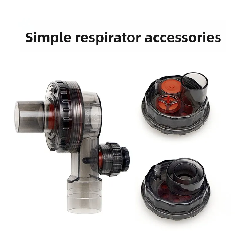 ChiJiaoDr Exhaust Valve Group Emergency Recovery Ball Valve Intake  with Safety  Gas Storage Bag Simple Respirator