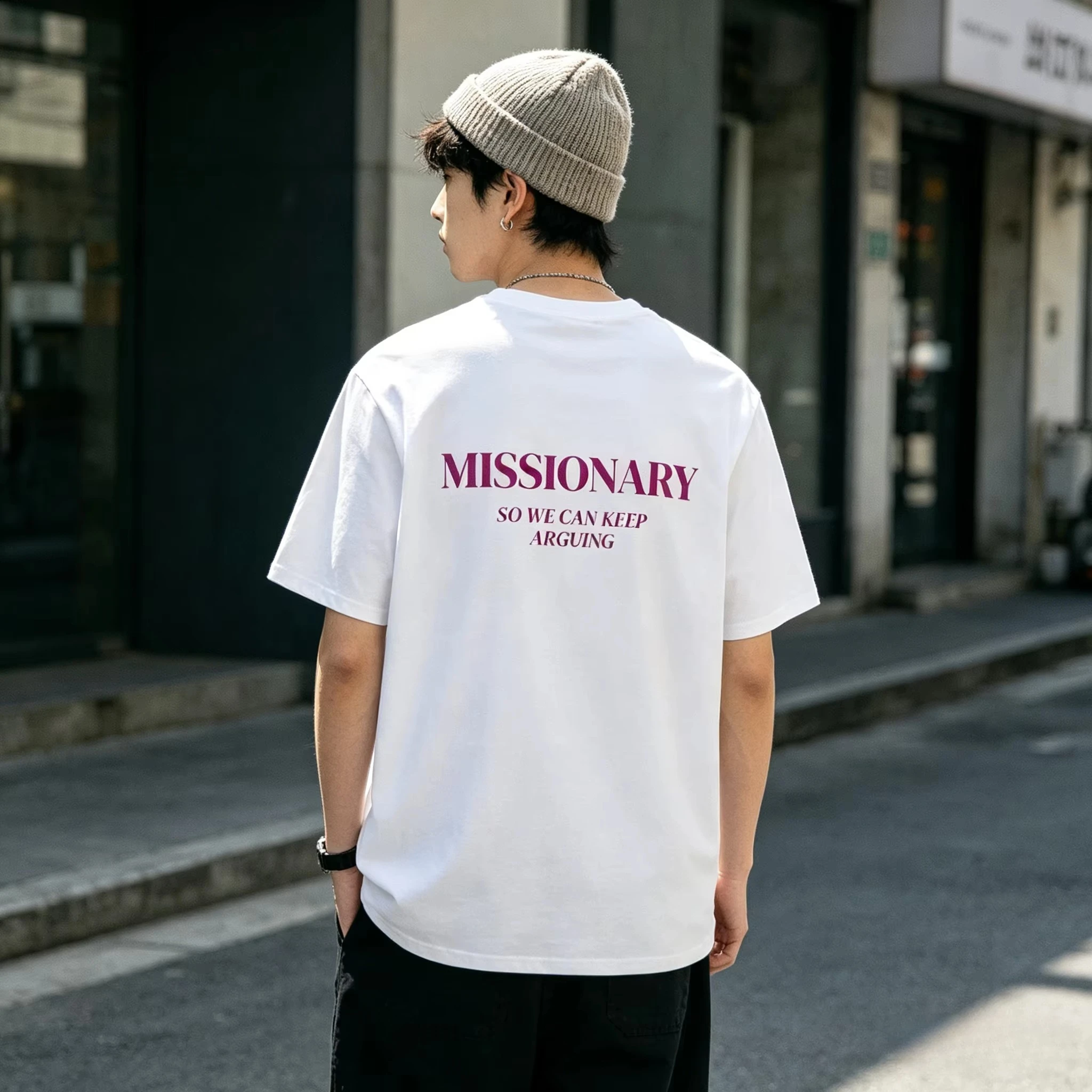 Missionary So We Can Keep Arguing Shirt Funny Tee for Fashion Lovers Men's and Women's Tee for Casual Everyday Wear Sweatshirt