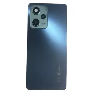 Bilashmart Battery Cover Xiaomi Redmi Note 12 Pro 5G 22101316C 22101316I Rear Back Door Glass Housing Replacement Parts