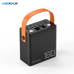 160000mAh Large Capacity Portable Power Bank Supply Station Type C PD100W Fast Charging Auxiliary Battery for iPhone Laptop
