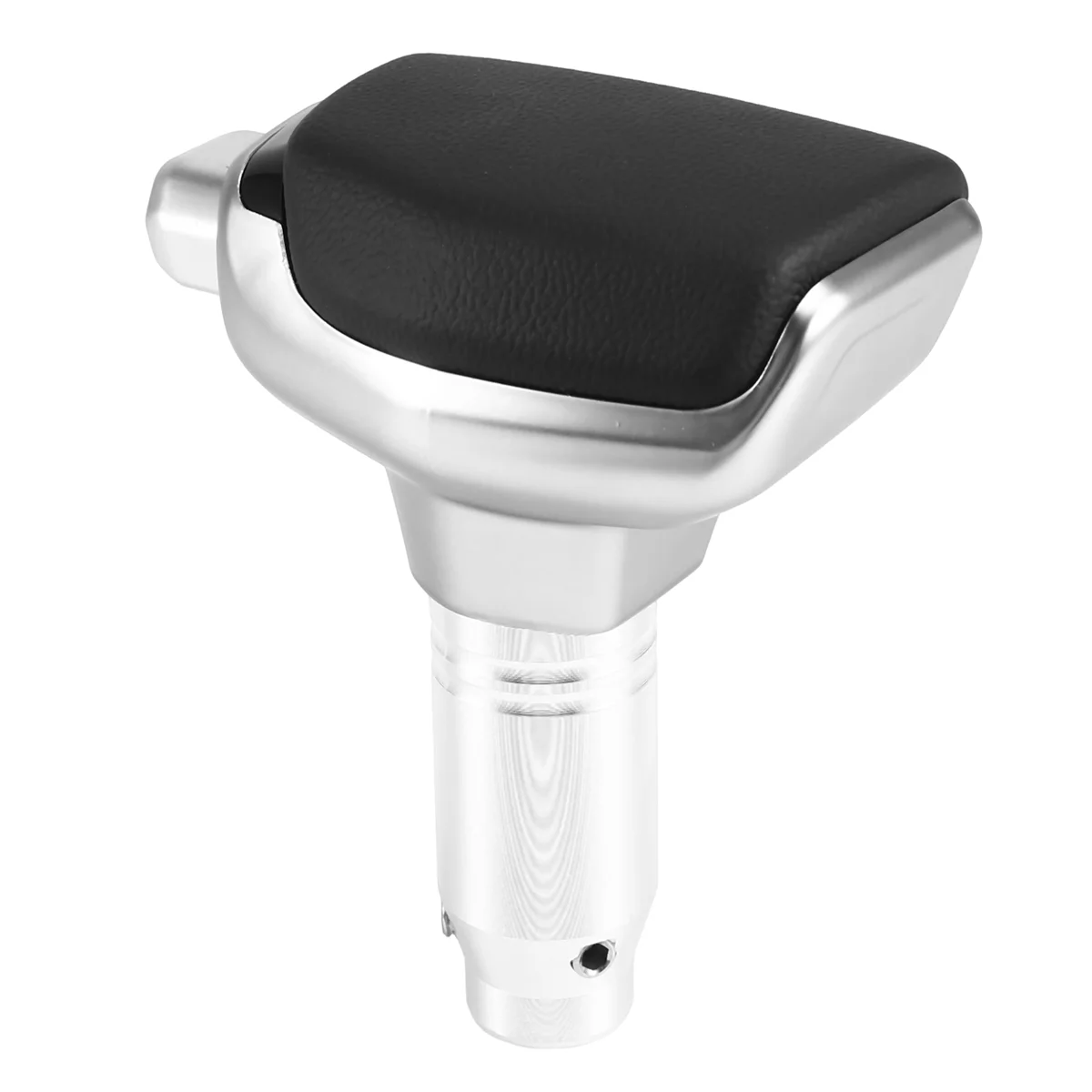 1 قطعة الجلد الأسود سيارة التحول رئيس التحول كرة اليد عبر الحدود والعتاد تعديل الملحقات لنيسان السيارات يخت (8 سلك) -T45C #3