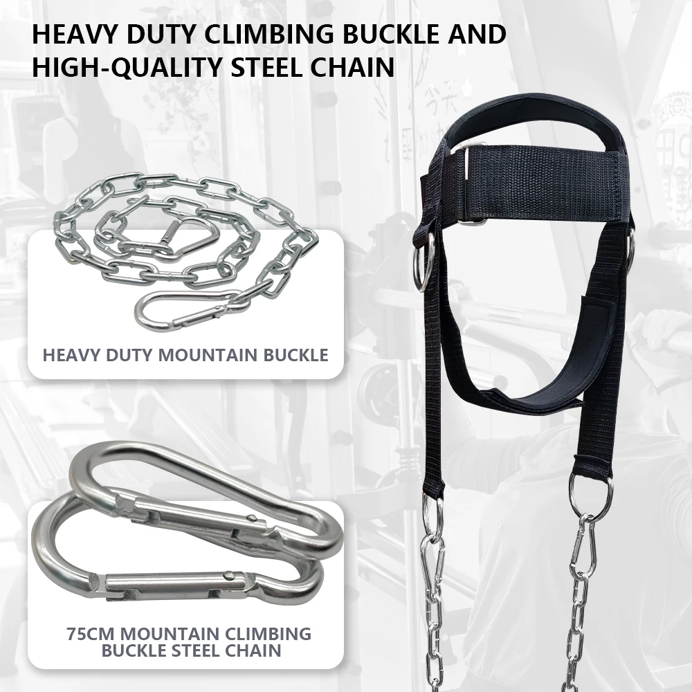 Thumbnail 2 - #7 Trending Weight Lifting Head Harnesses Right Now